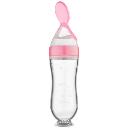 Biberon-cuillère-comprimable-rose