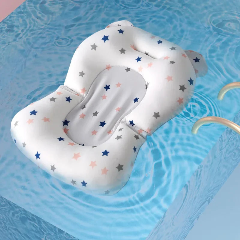 Siège de bain pour bébé avec boucle réglable et ceinture de sécurité pour le dos