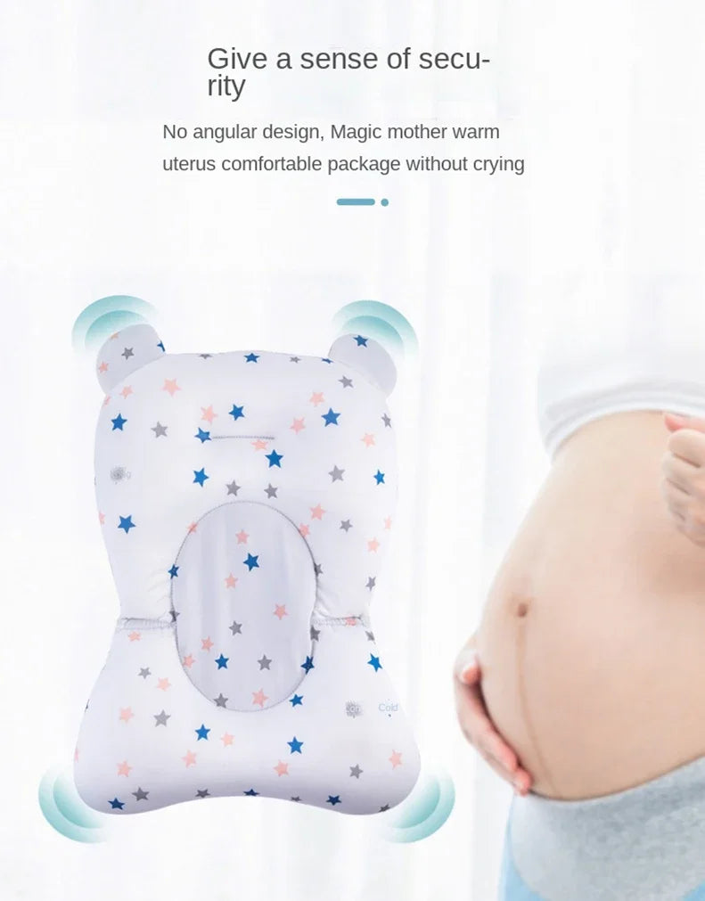 Siège de bain pour bébé avec boucle réglable et ceinture de sécurité pour le dos