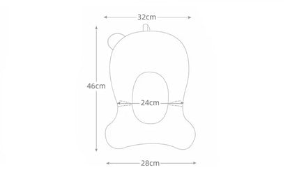 coussin pour bain portatif