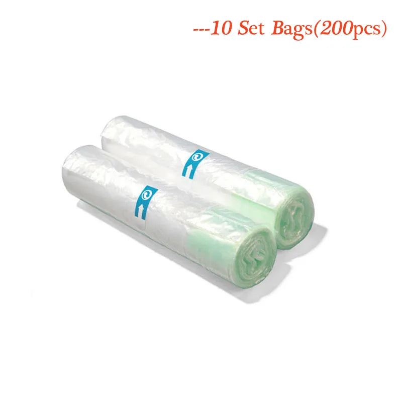 rouleaux de sacs pour pot de voyage pour bebe
