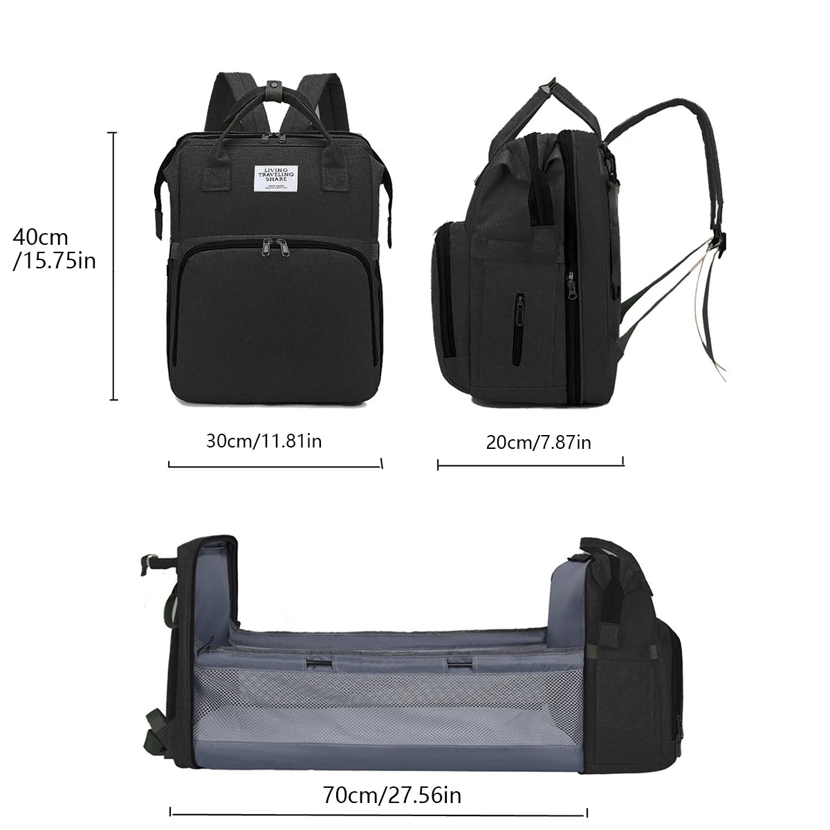 sac a langer transformable en couchette