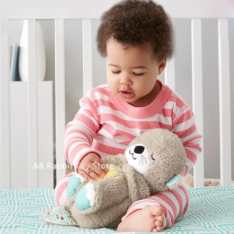 Peluche Apaisante musicale et lumineuse pour bebes l'univers des bebes