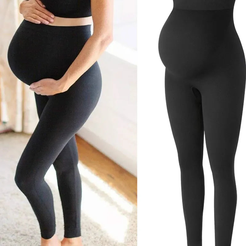 leggins de maternite noir