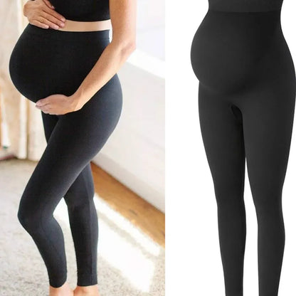 leggins de maternite noir