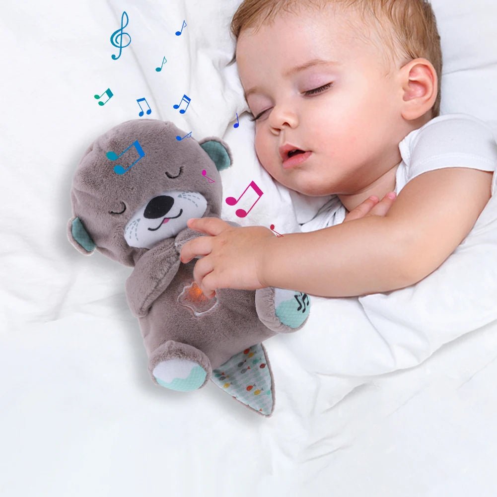 Peluche Apaisante musicale et lumineuse pour bébé - l'univers des bébés