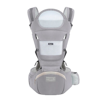 porte bébé gris pale
