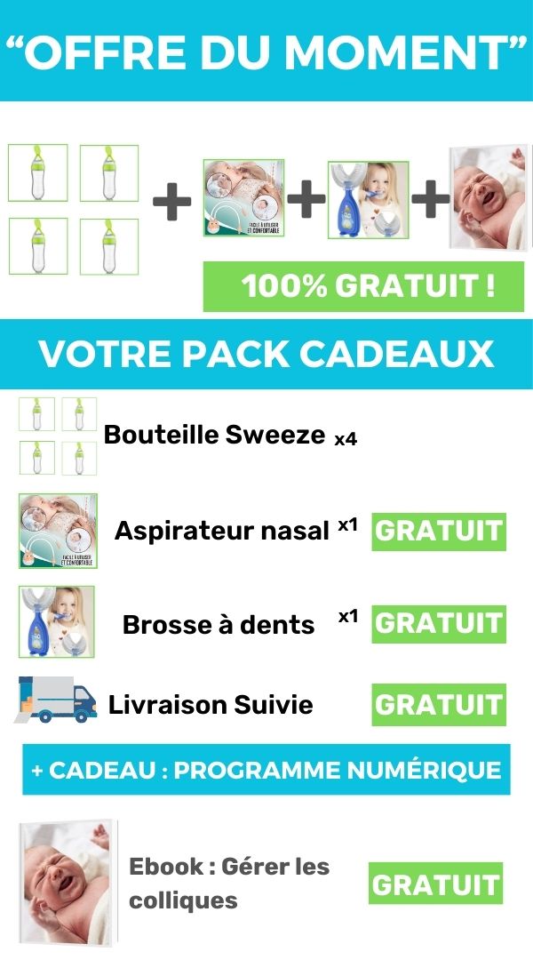 bouteille comprimable avec cuillere verte