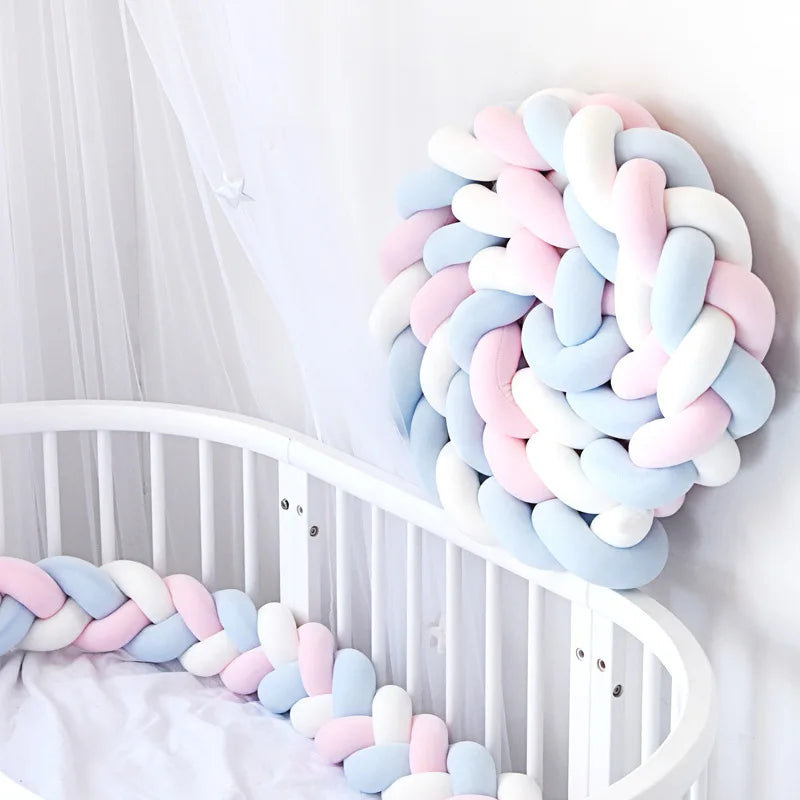 tresse de lit trois couleurs