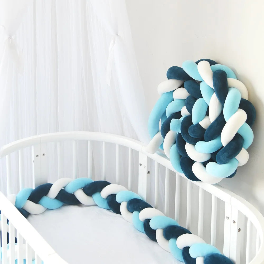 tresse de lit trois couleurs