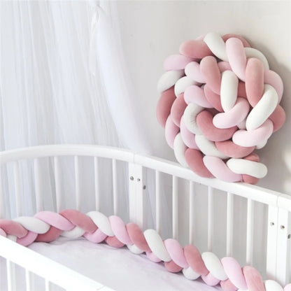 tresse de lit trois couleurs