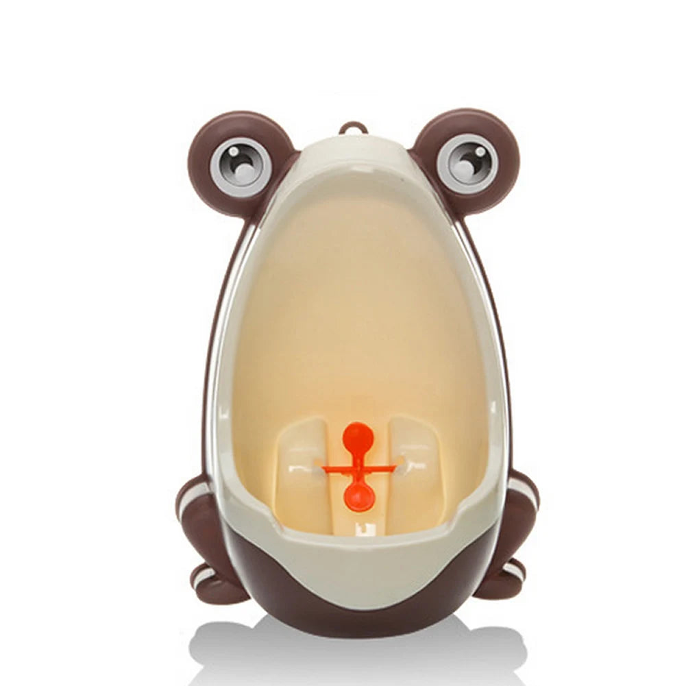 urinoir en forme de grenouille